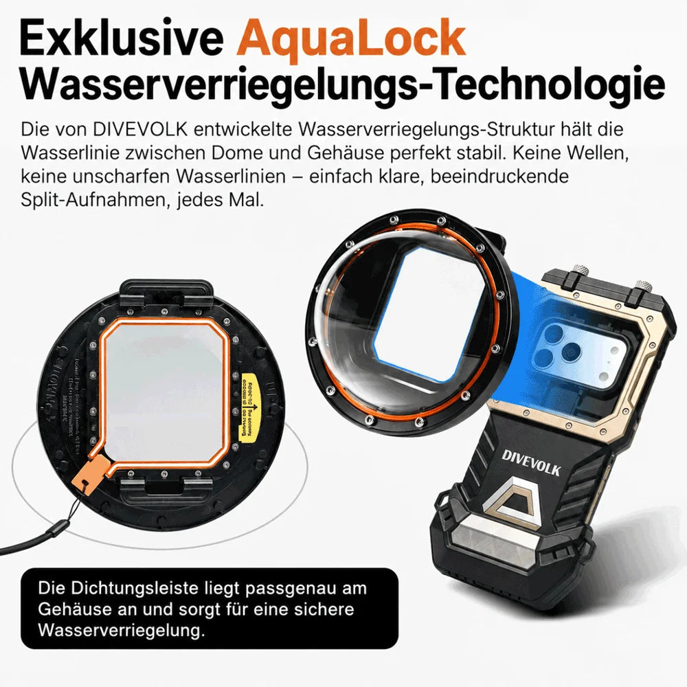Divevolk SeaTouch 6 Pro Dome Port