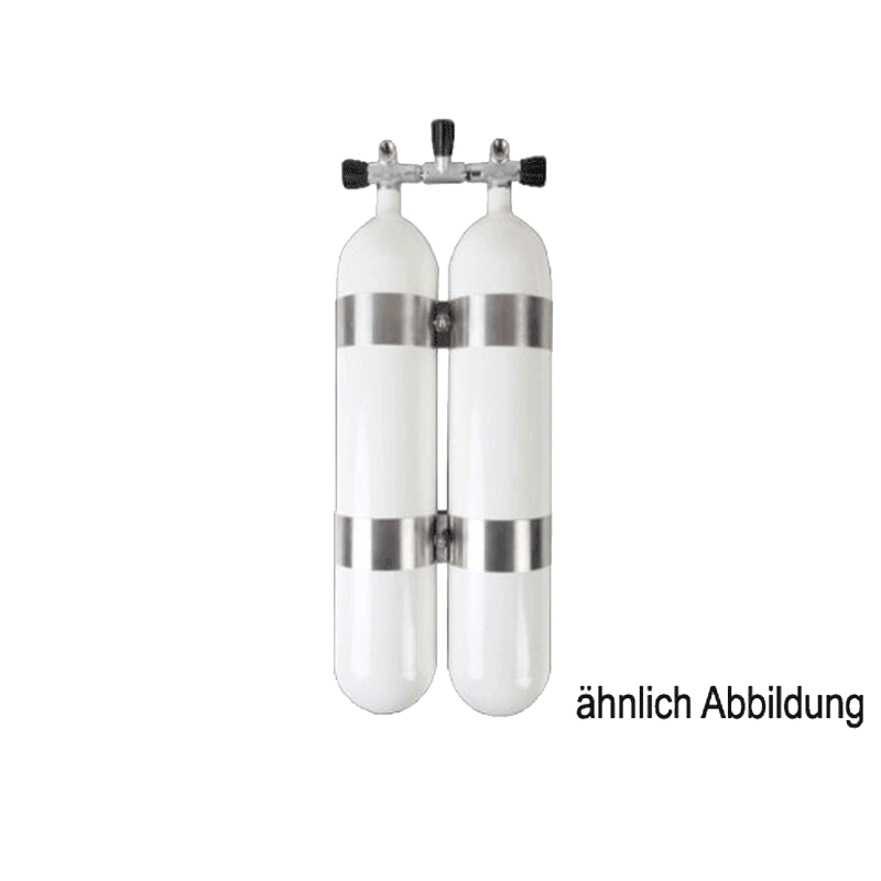 Polaris Tauchflasche 7l Doppelgerät