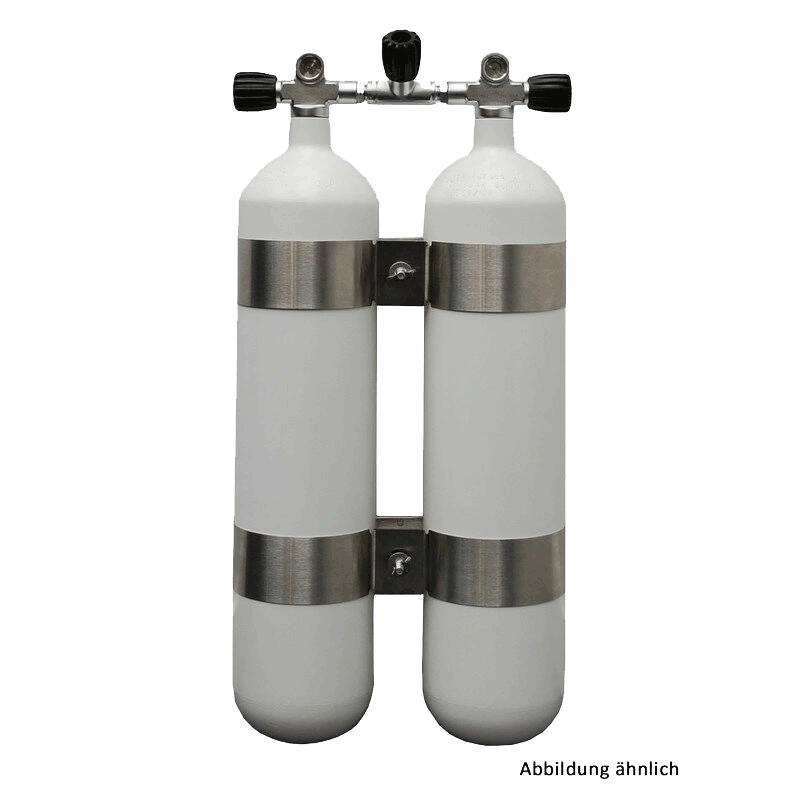 Polaris Tauchflasche 7l Doppelgerät