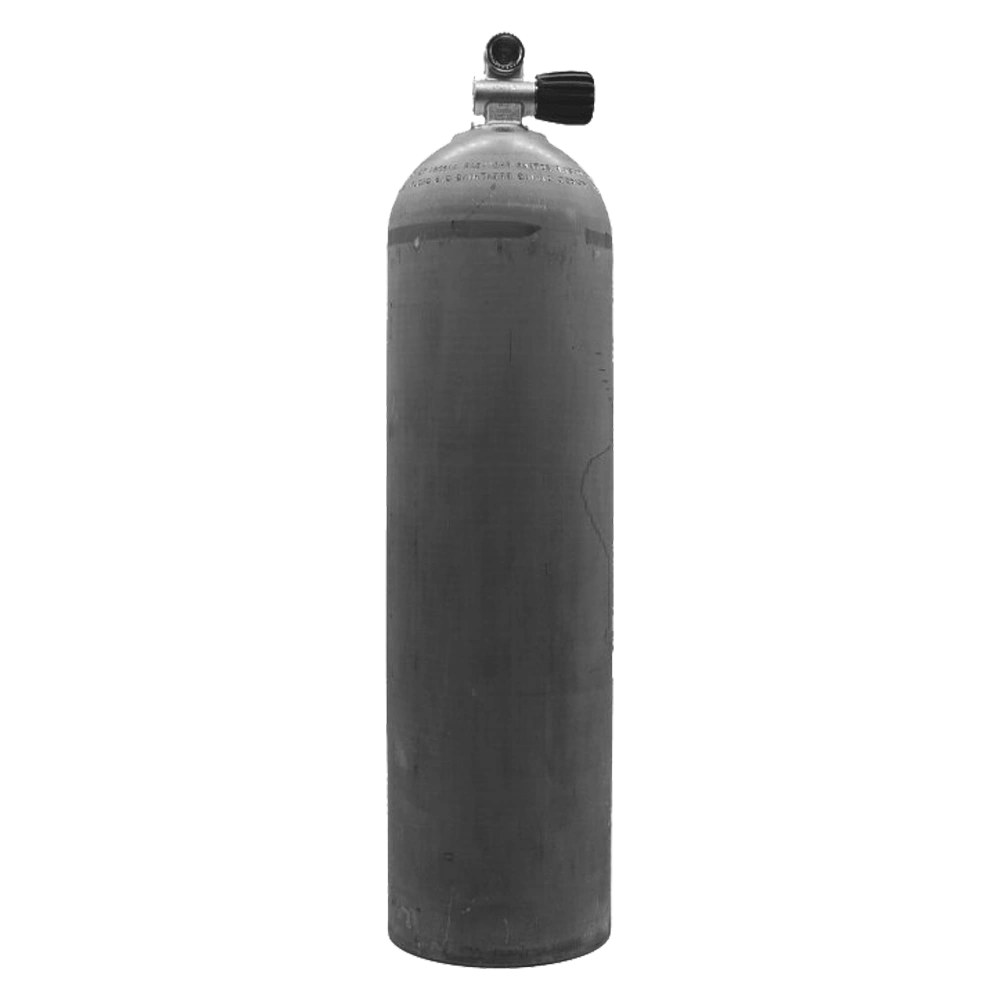 Polaris MES 80cft (11,1 L) Aluflasche 207bar Ventil 12144 rechts