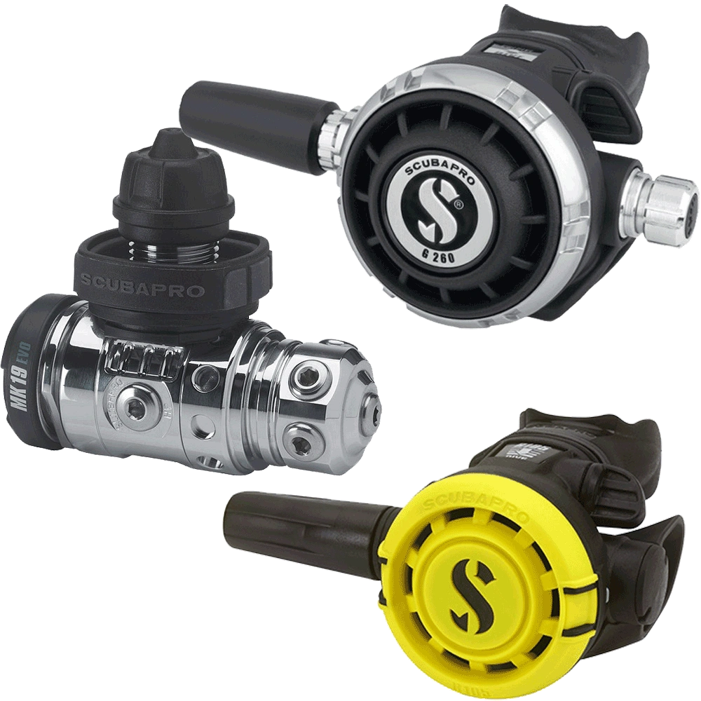 Scubapro MK19 Evo/G260/R105 Octopus