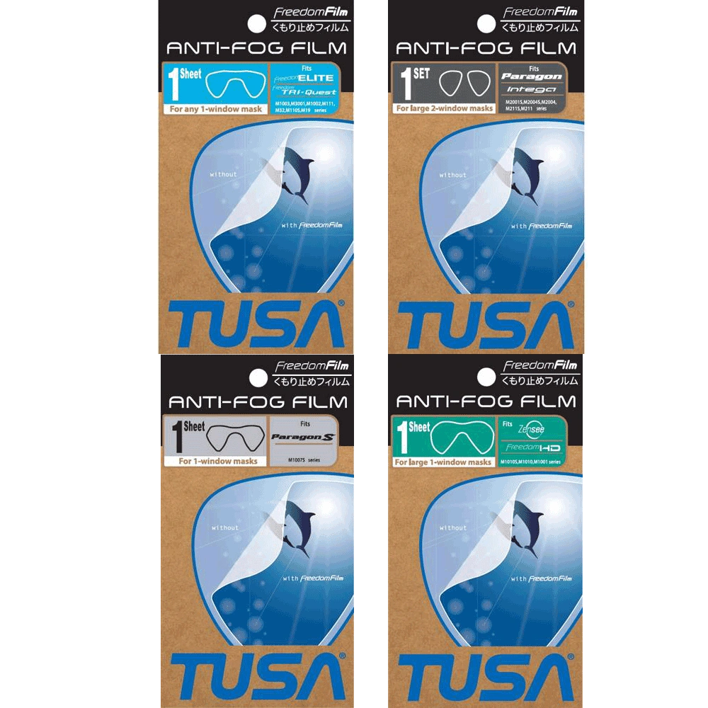 TUSA Anti Fog Film für Tauchmasken