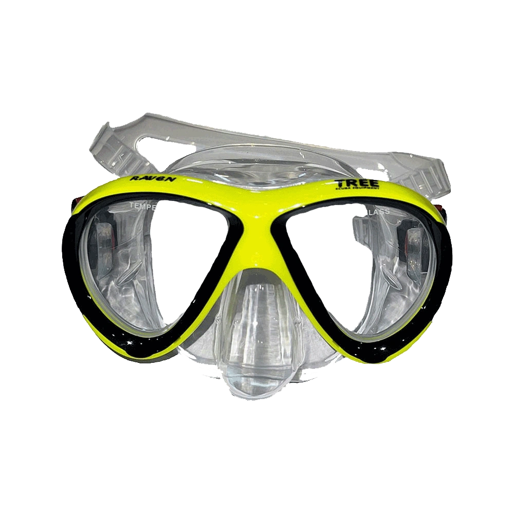 Tree Raven Kindermaske mit Schnorchel