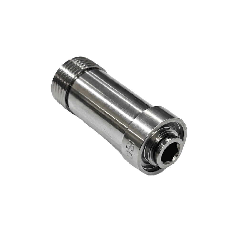 Apeks Anschlusswelle DIN G5/8 chrom