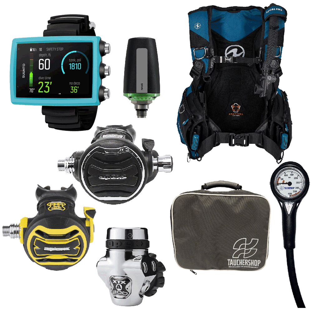 Apeks XTX200/XTX40 Octo. + Axiom + Eon Core