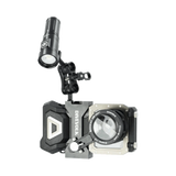 Divevolk Klammer M67 Linsenhalter - Clamp mit 67mm Lens Adapter