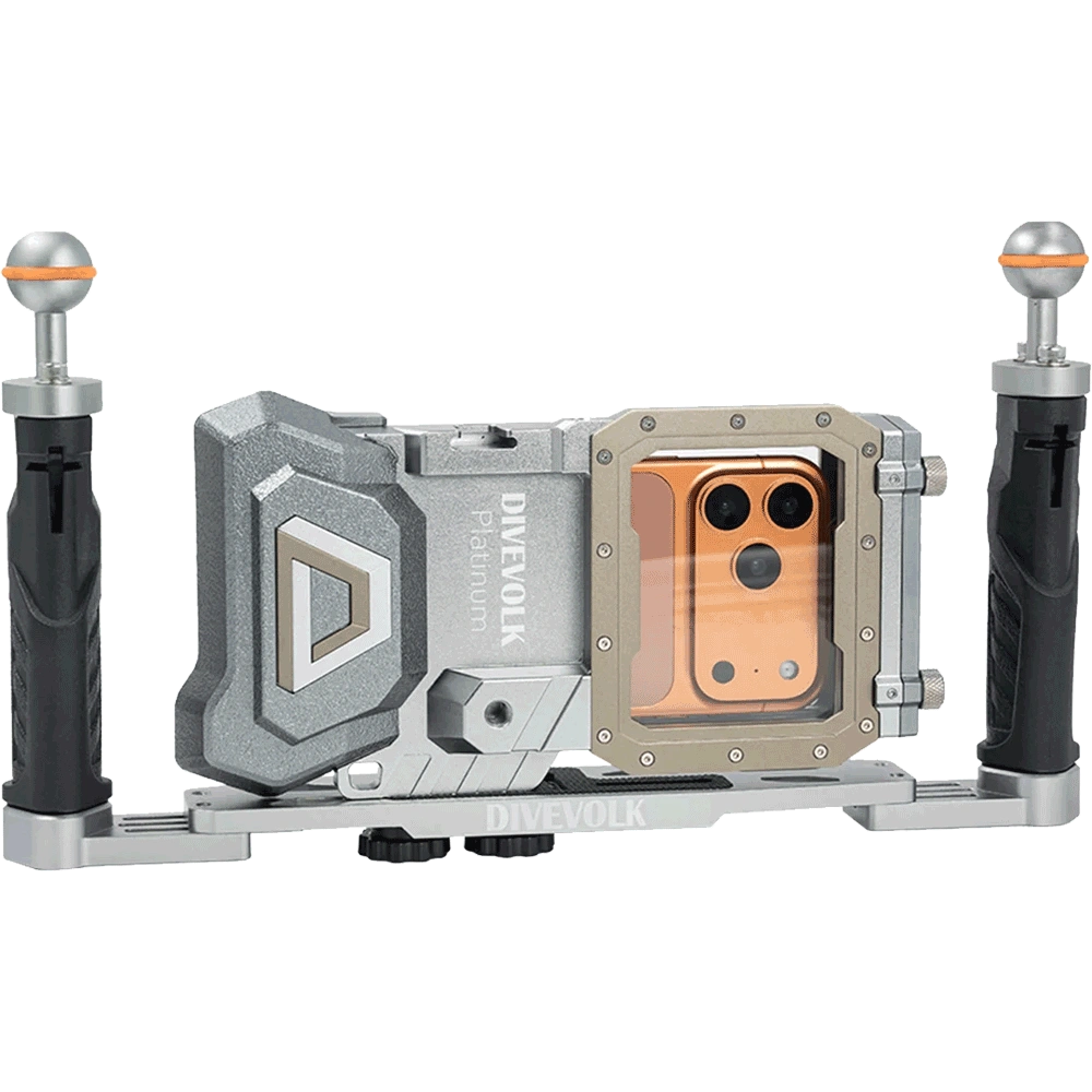 Divevolk SeaTouch 4 Doppelhandgriff