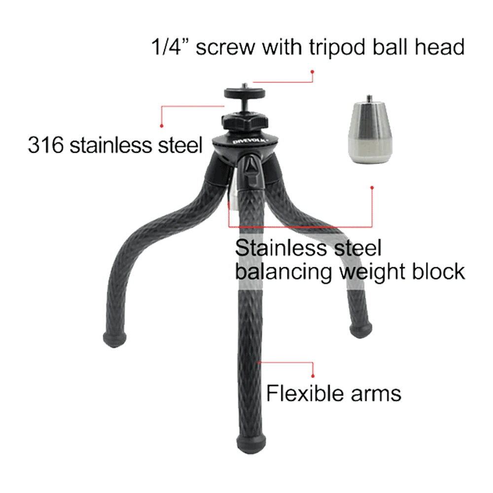 Divevolk Flexible Tripod