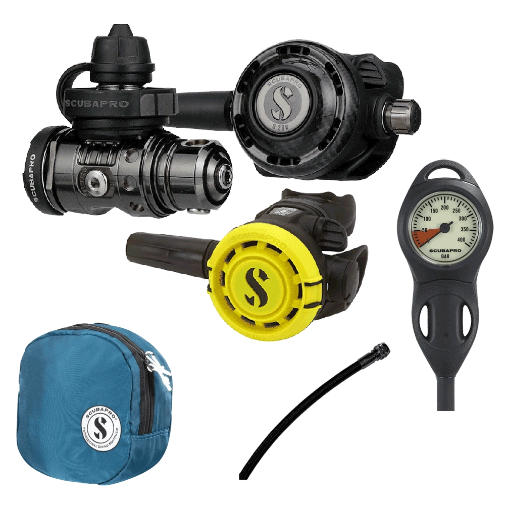 Scubapro MK19 Evo BT/G260 Carbon / R105 Octopus
