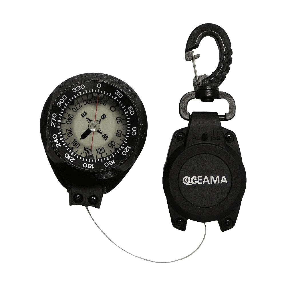 Oceama Kompass mit Retractor